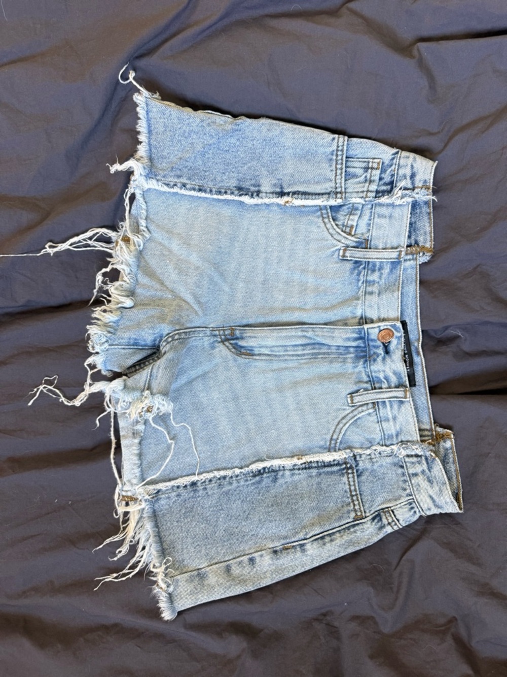 Women’s Flying Monkey Two-Tone Denim Hi-Rise Short